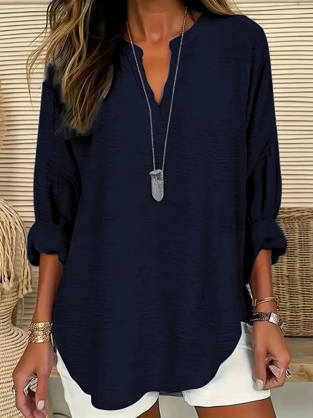 Quilla - Soft Flowing Blouse