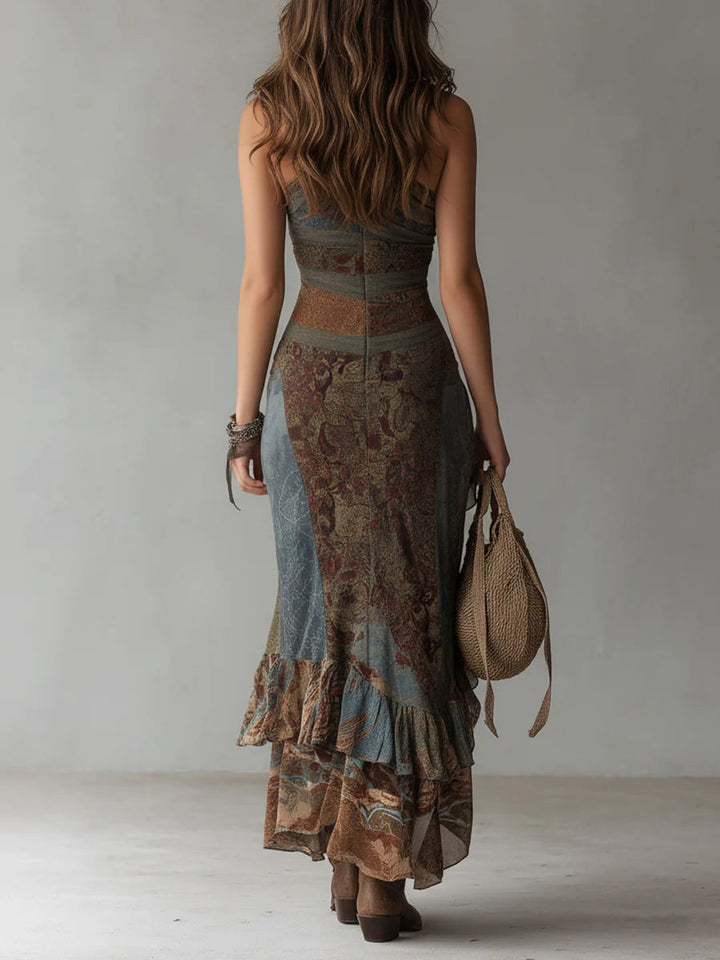 Farrah - Fluid Silk Maxi Dress