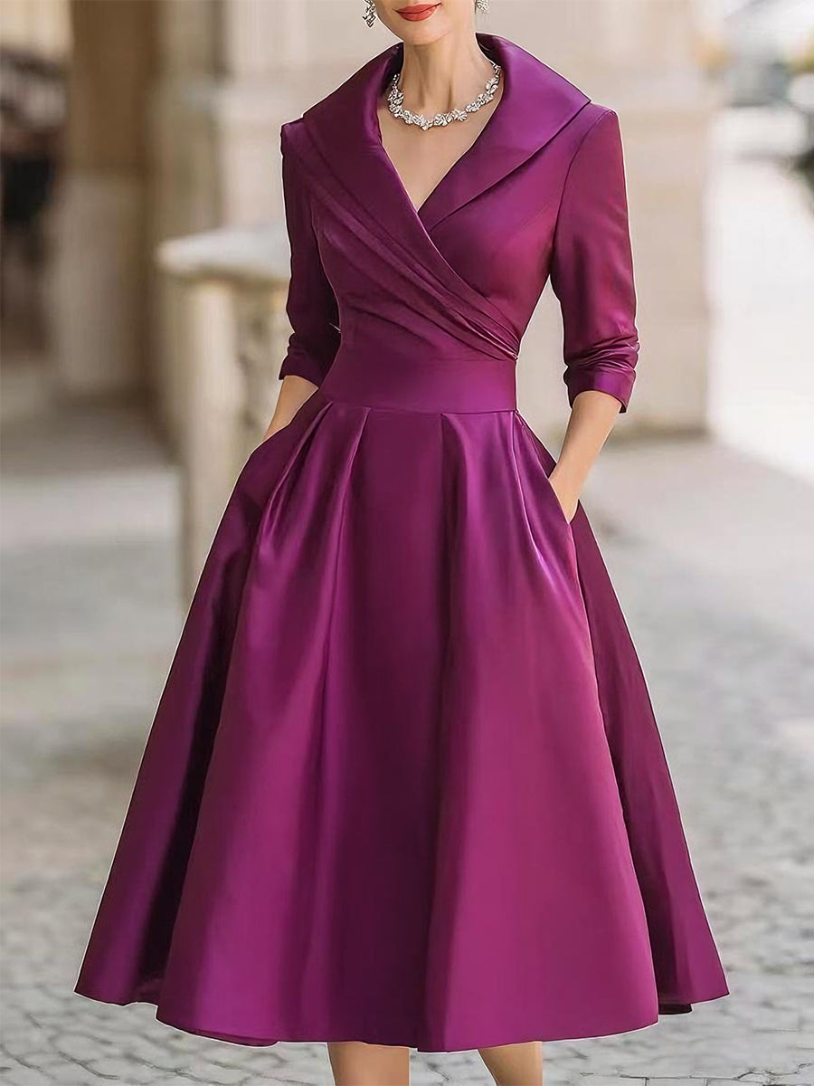 Ramona - Silky Elegant Dress