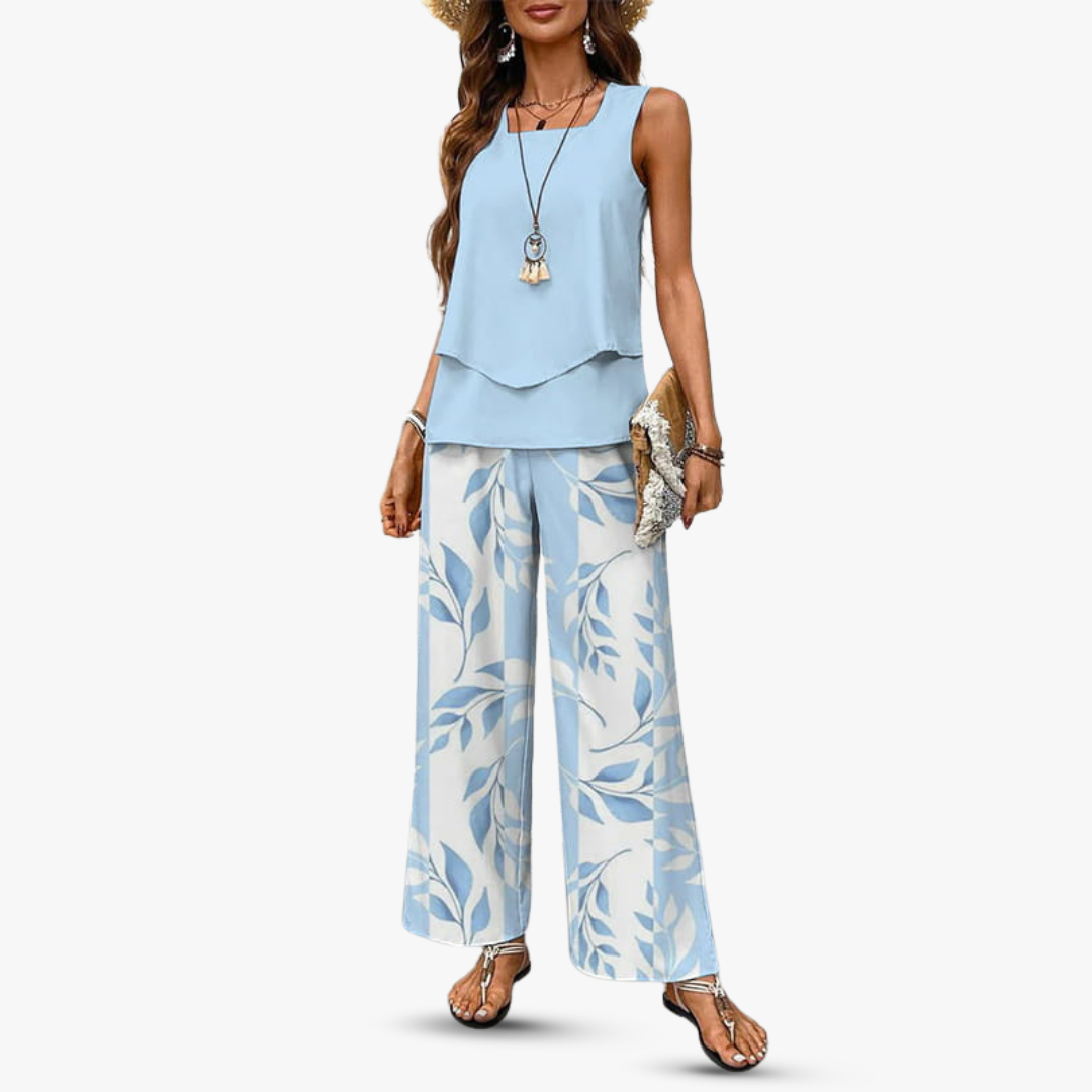 Quiana - Breezy Layered Blouse