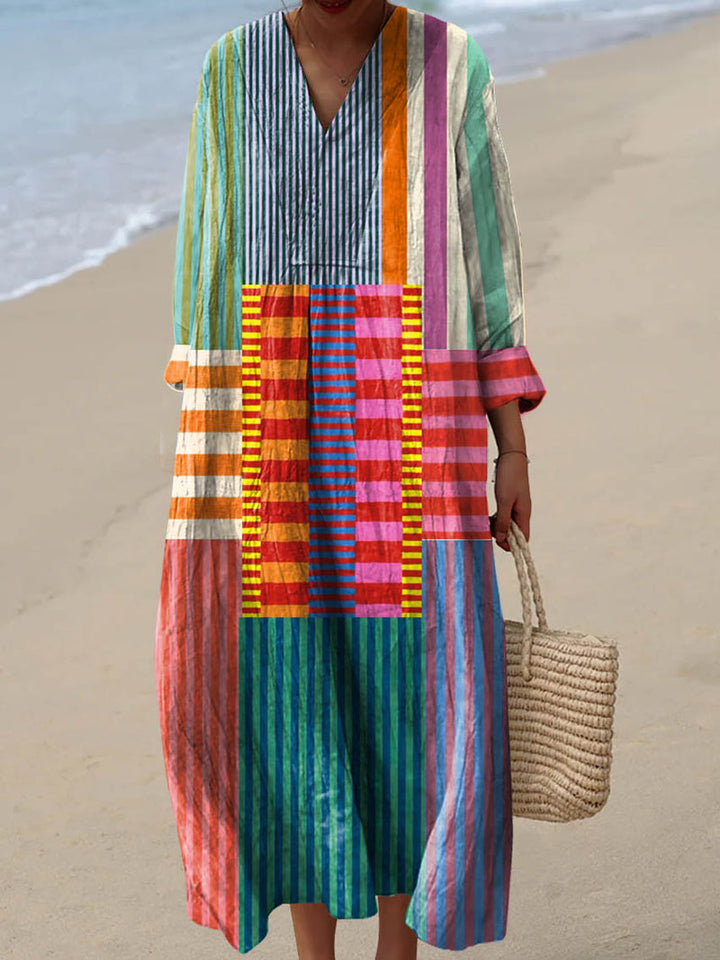 Breezy Striped Dress
