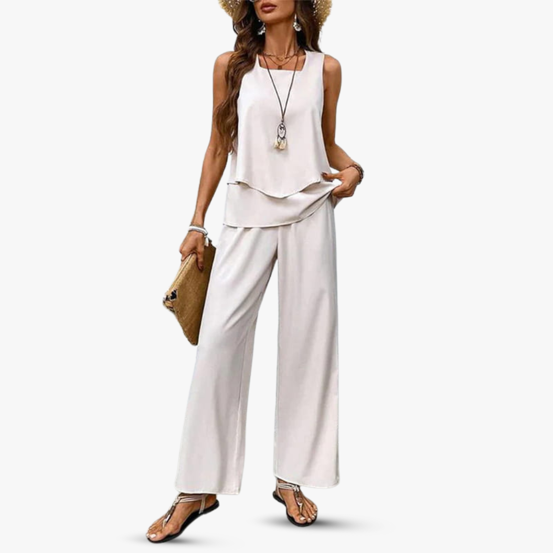 Quiana - Breezy Layered Blouse