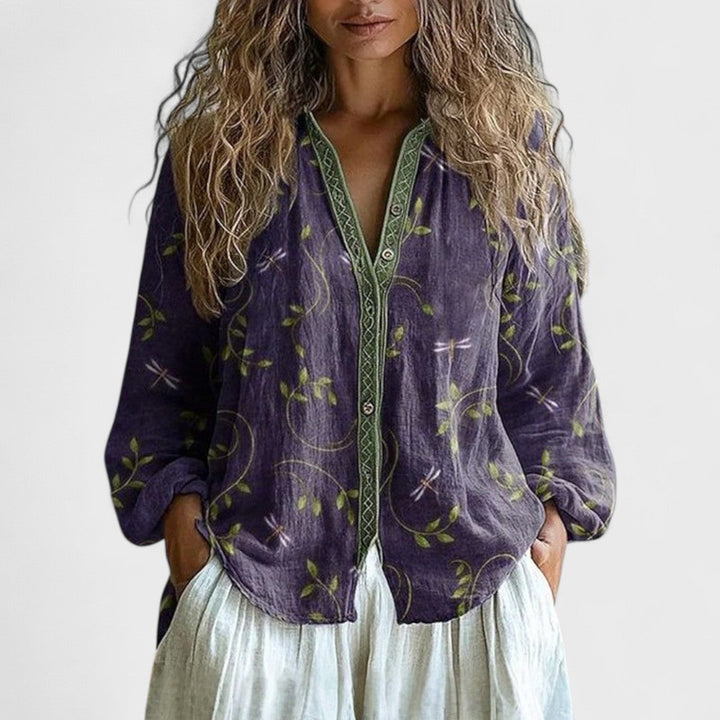 Naomi - Effortless Silk Blouse