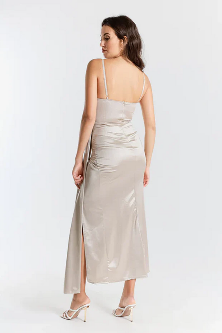 Gwendolyn - Silky Satin Dress