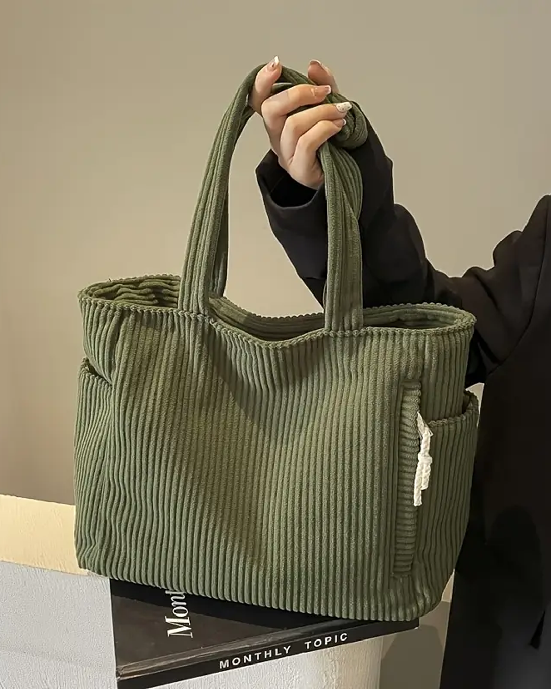 Ophelia - Cozy Ribbed Bag