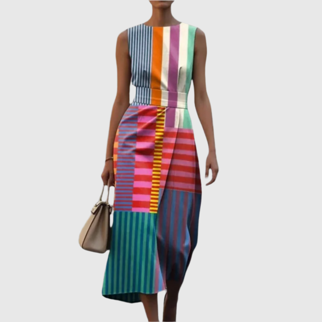 Tabitha - Chic Geometric Dress