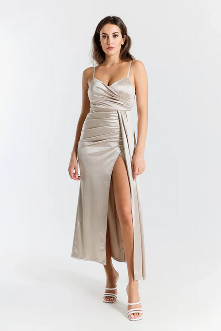 Gwendolyn - Silky Satin Dress
