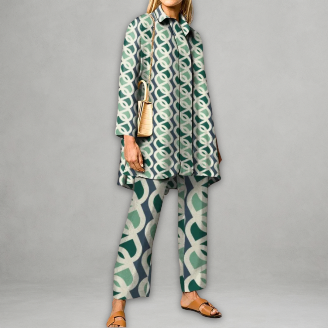 Lydia - Sleek Geometric Ensemble
