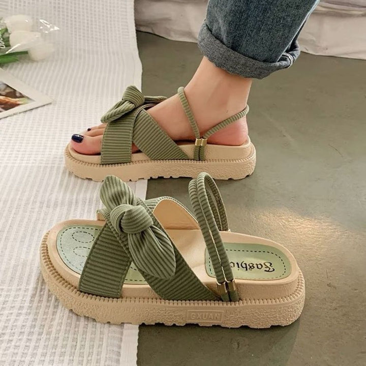Paisley - Soft Bow Sandals