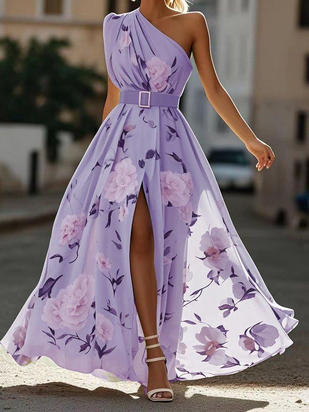 Octavia - Flowing Chiffon Dress