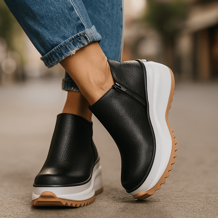 Molly - Sturdy Leather Boots