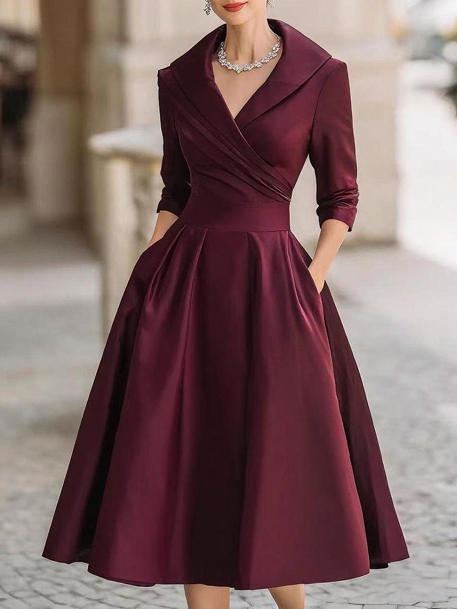 Ramona - Silky Elegant Dress
