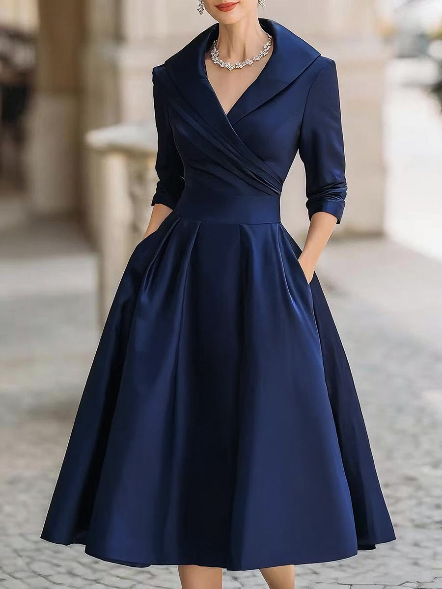 Ramona - Silky Elegant Dress