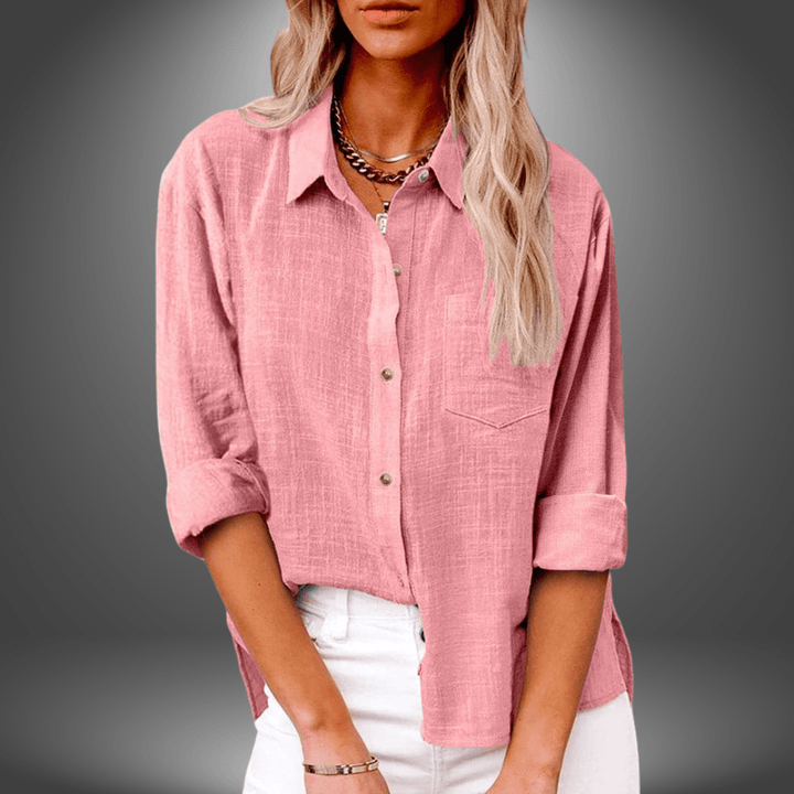 Monica - Soft Linen Blouse