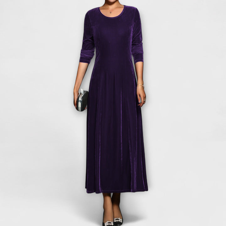 Polly - Luxurious Velvet Maxi Dress