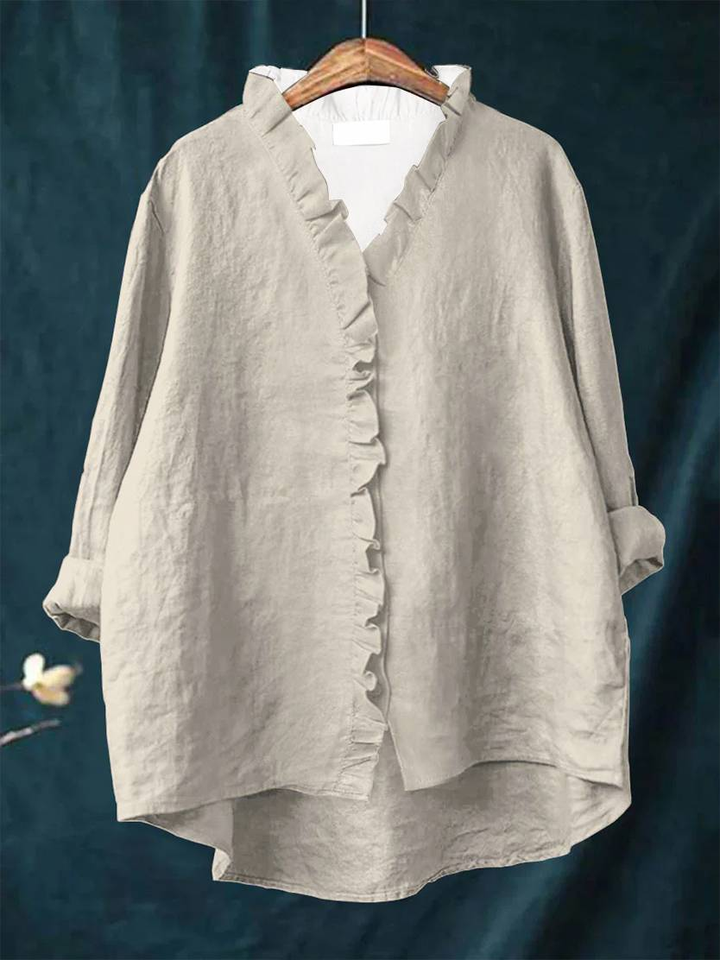 Gentle Ruffled Blouse