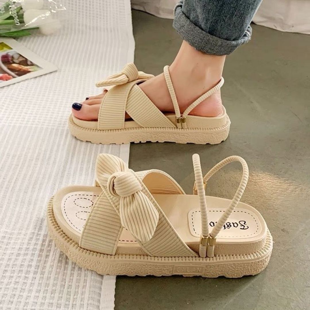 Paisley - Soft Bow Sandals