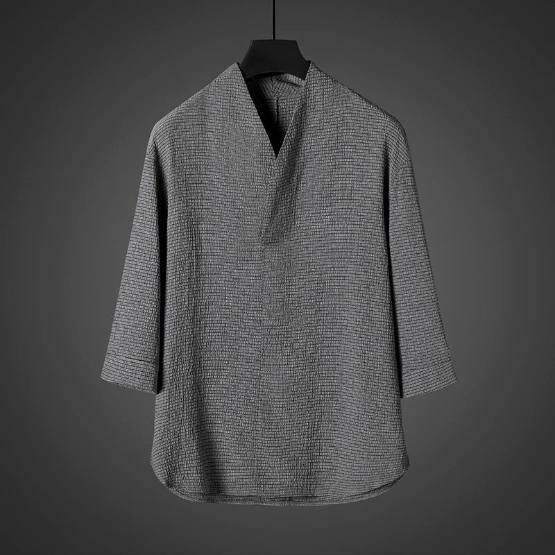 Harvey - Relaxed Textured Shirt Set