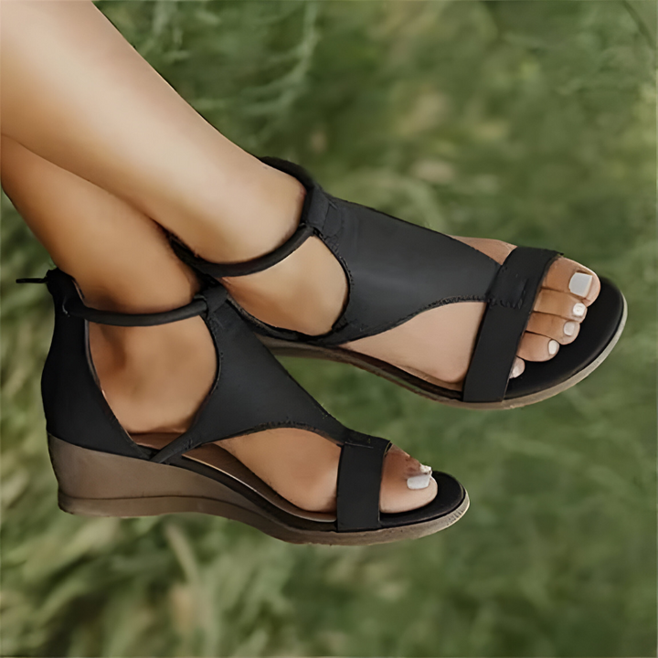 Thalia - Sleek Wedge Sandal