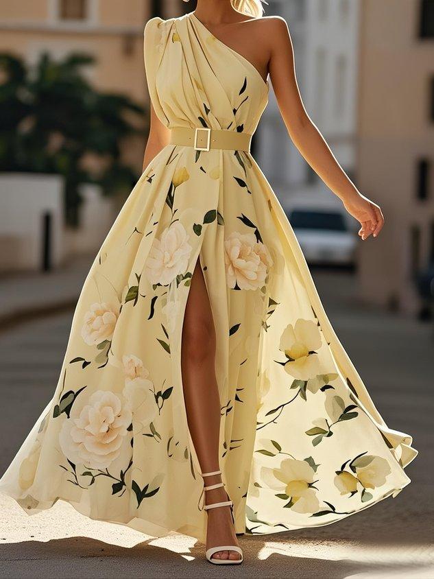 Octavia - Flowing Chiffon Dress
