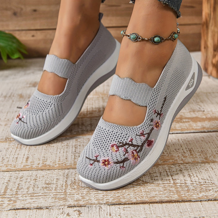 Cozy Floral Sneakers