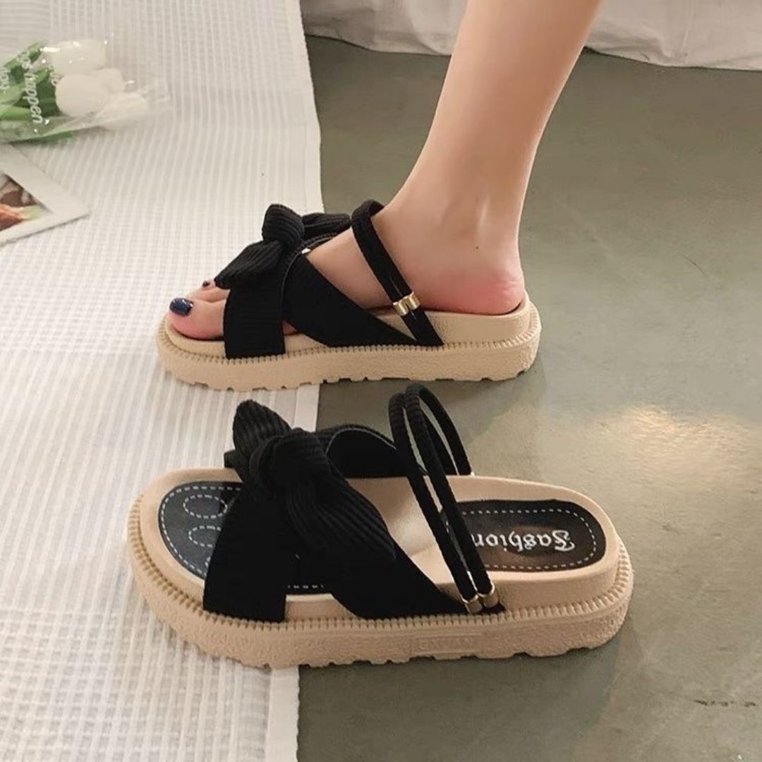 Paisley - Soft Bow Sandals