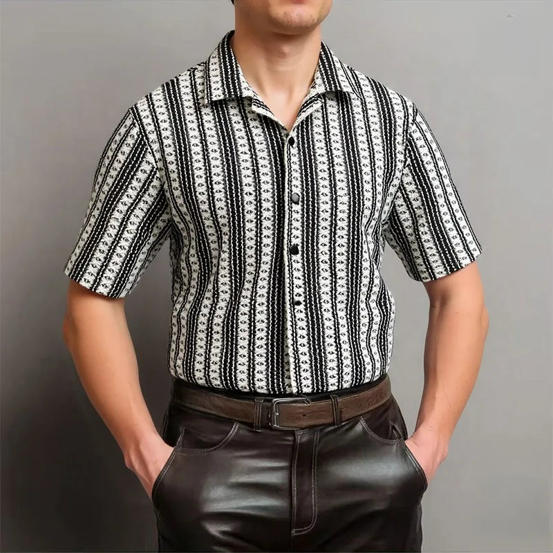 Michelle - Sleek Knit Shirt