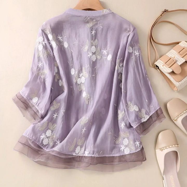 Airy Floral Blouse