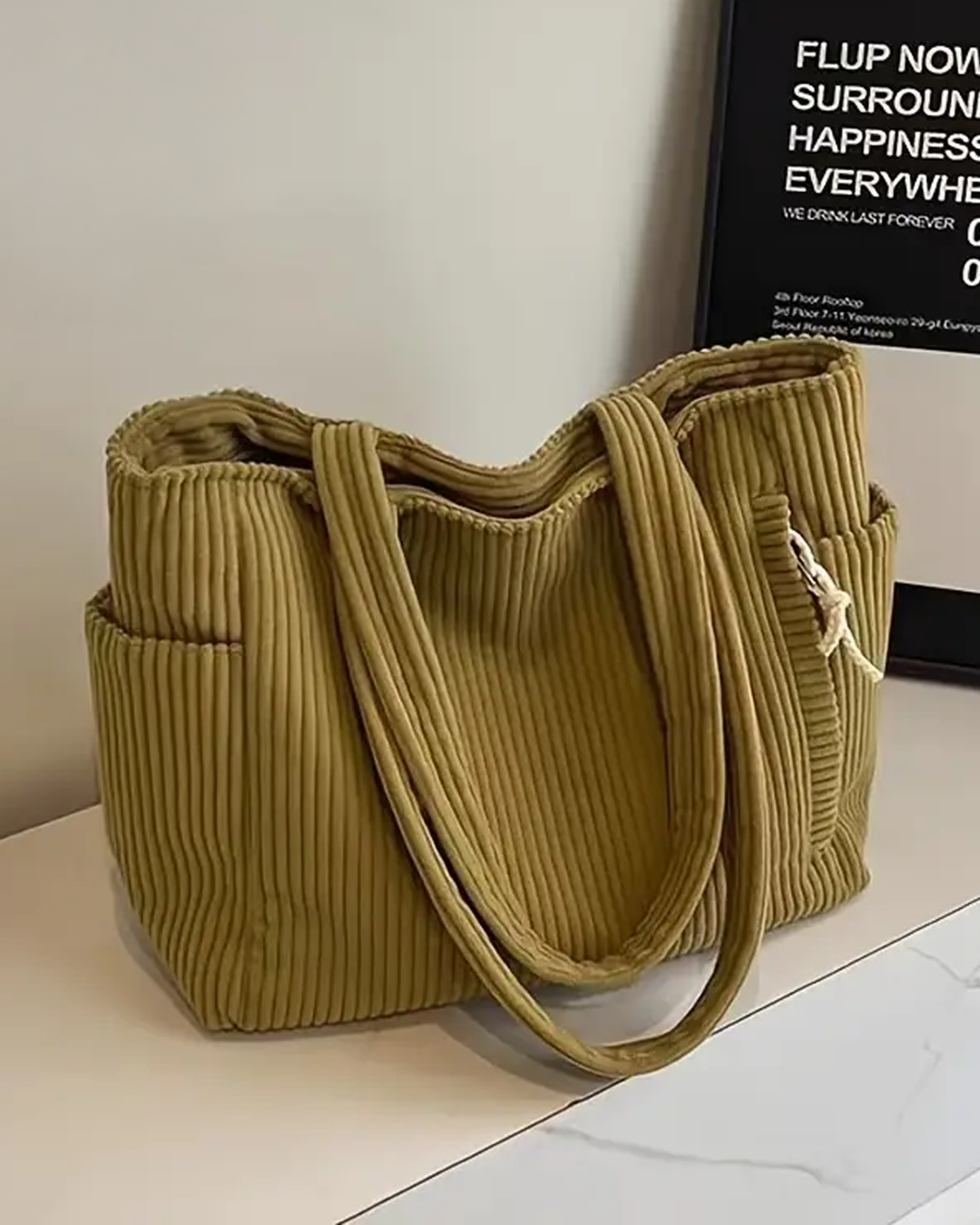 Ophelia - Cozy Ribbed Bag