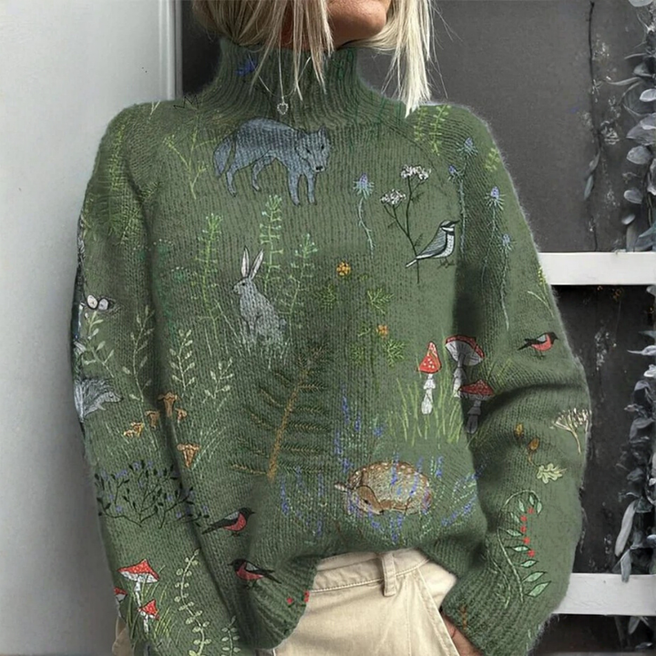 Dana - Cozy Artful Sweater