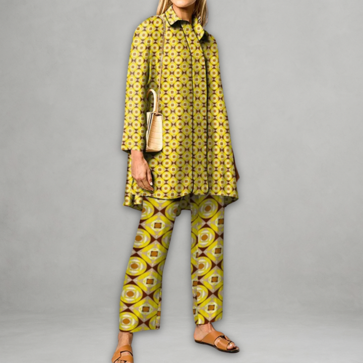 Lydia - Sleek Geometric Ensemble