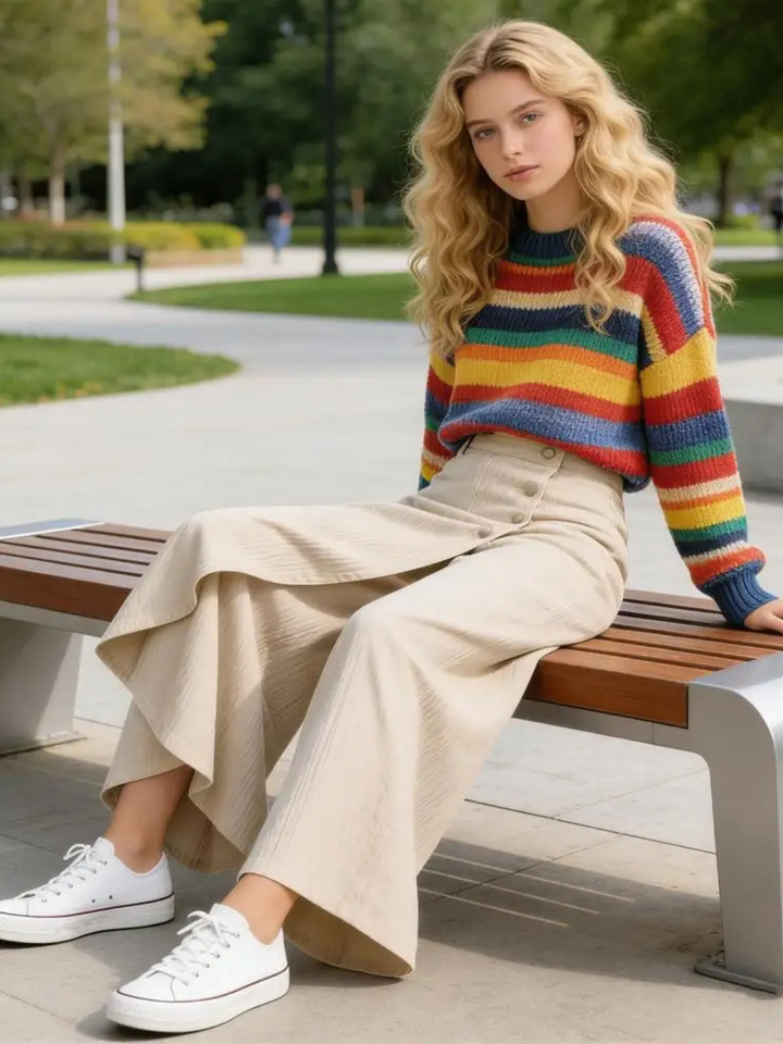 Henrietta - Chic Denim Trousers