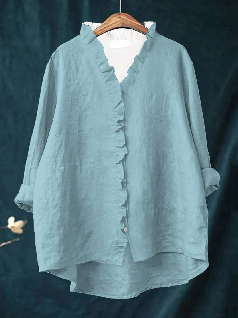 Gentle Ruffled Blouse