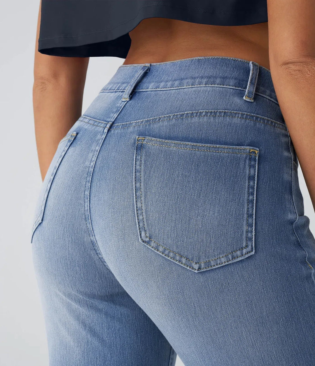 Fiona - Soft Denim Pants