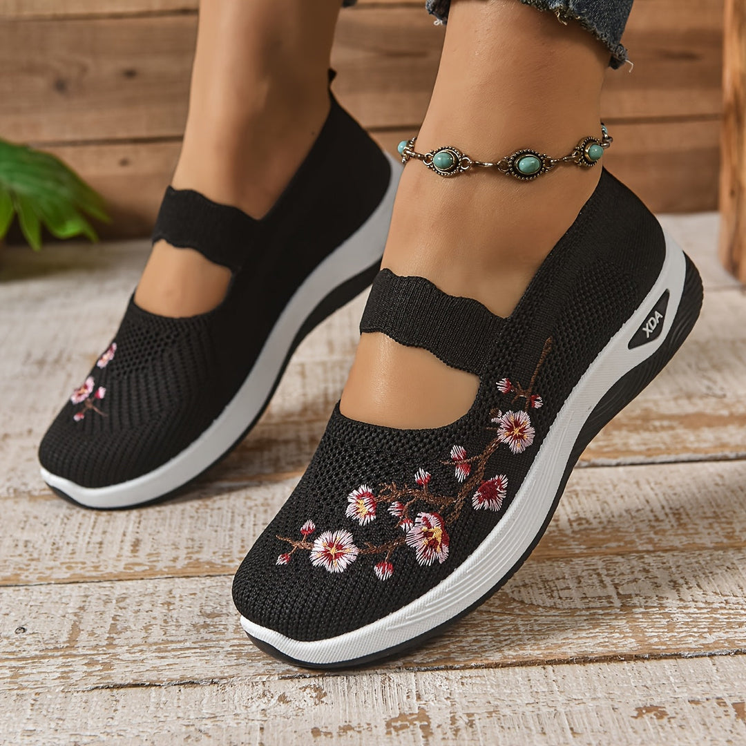 Cozy Floral Sneakers
