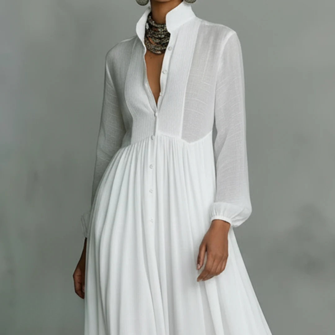 Valentina - Flowing Silk Dress