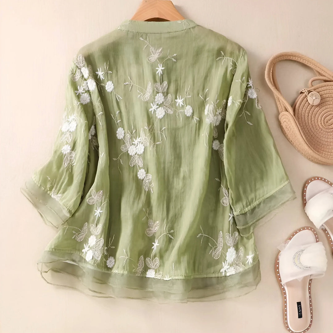 Airy Floral Blouse