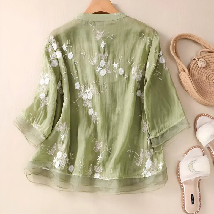 Airy Floral Blouse