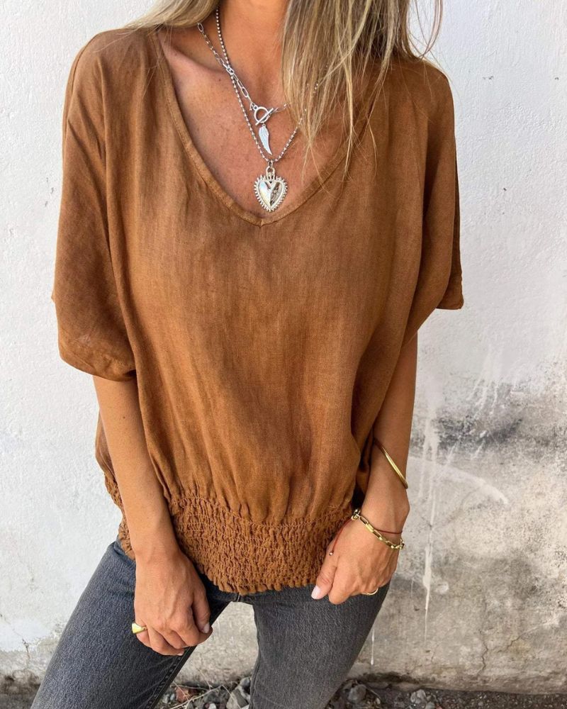 Helena - Breezy Cotton Blouse