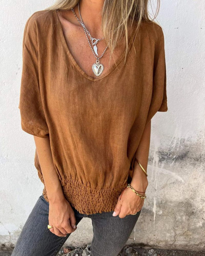 Helena - Breezy Cotton Blouse