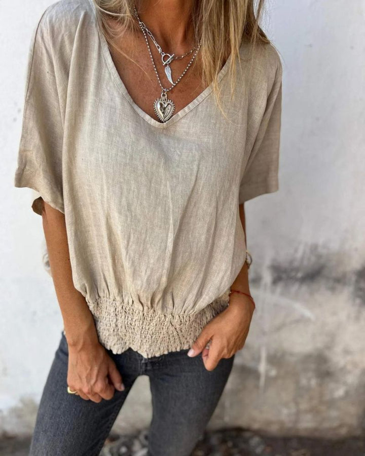 Helena - Breezy Cotton Blouse