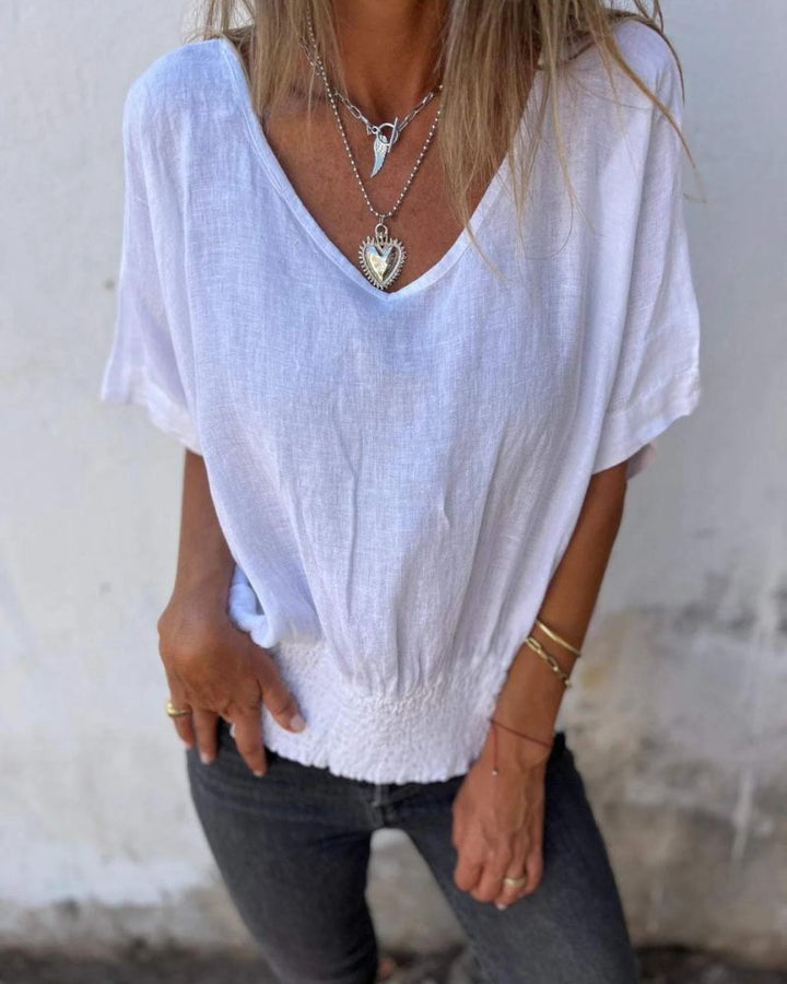 Helena - Breezy Cotton Blouse