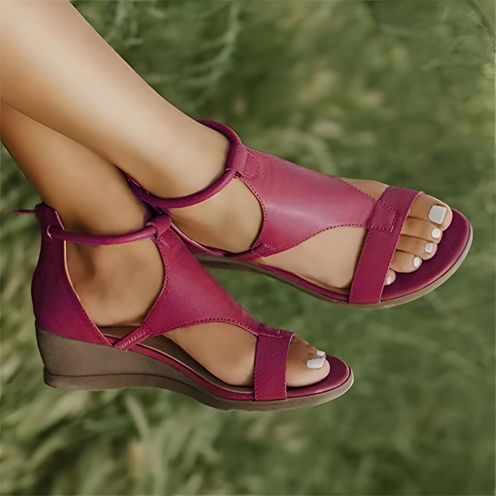 Thalia - Sleek Wedge Sandal