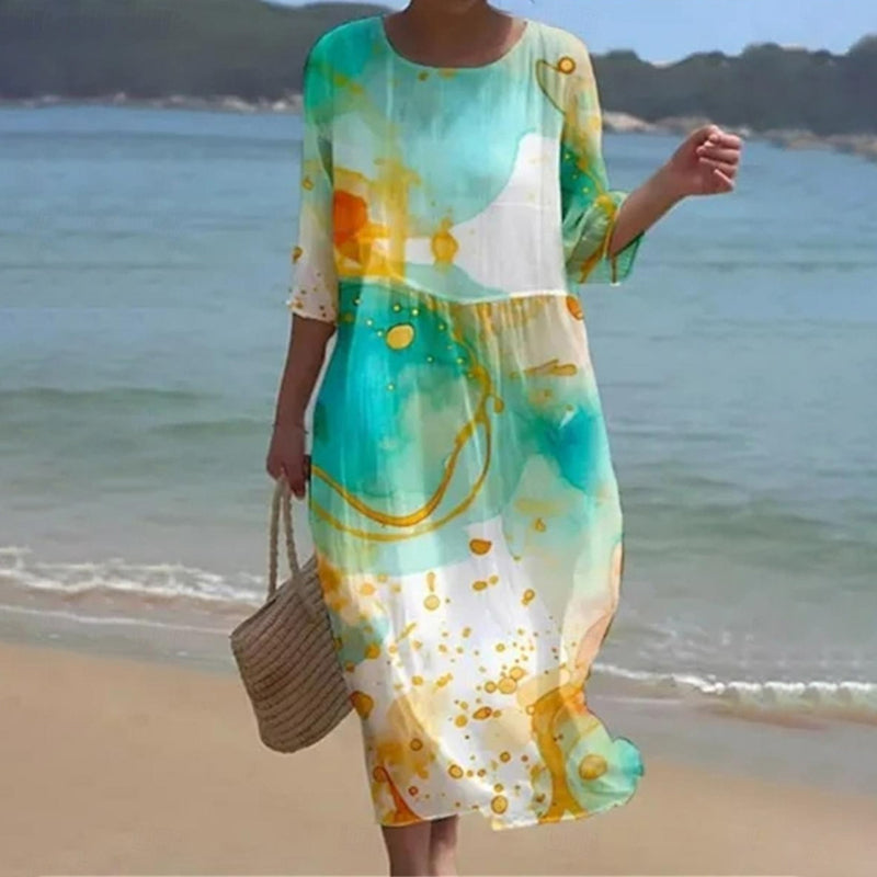Airy Floral Dress