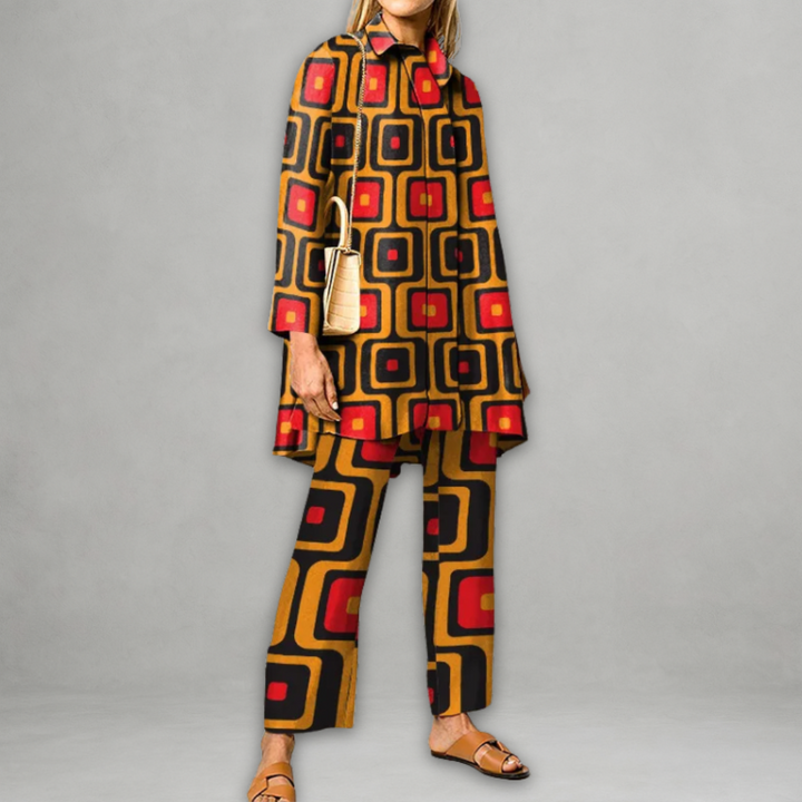 Lydia - Sleek Geometric Ensemble