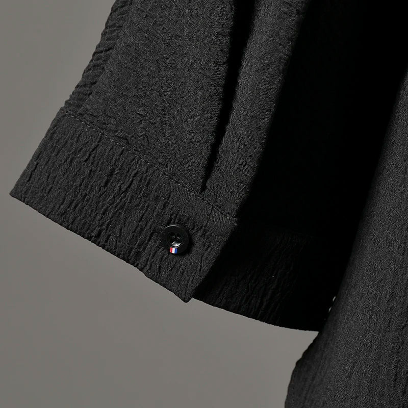 Harvey - Relaxed Textured Shirt Set