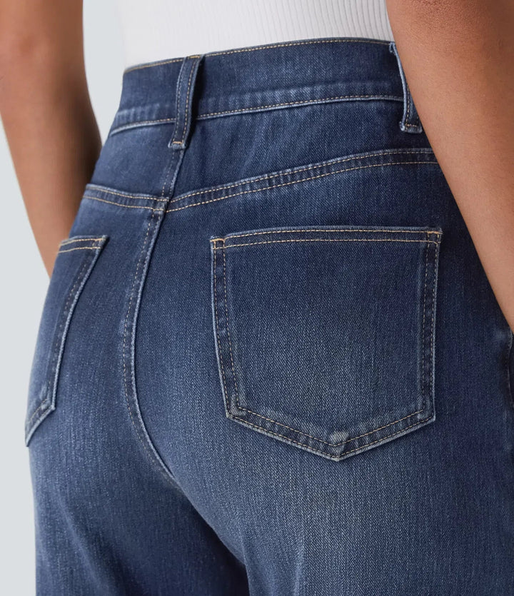 Fiona - Soft Denim Pants