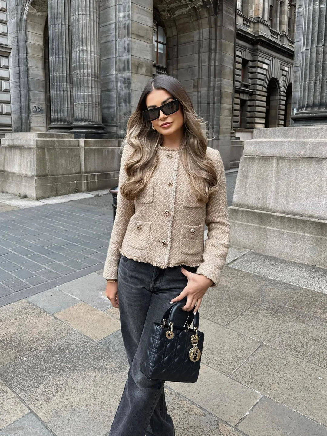 Presley - Textured Chic Jacket
