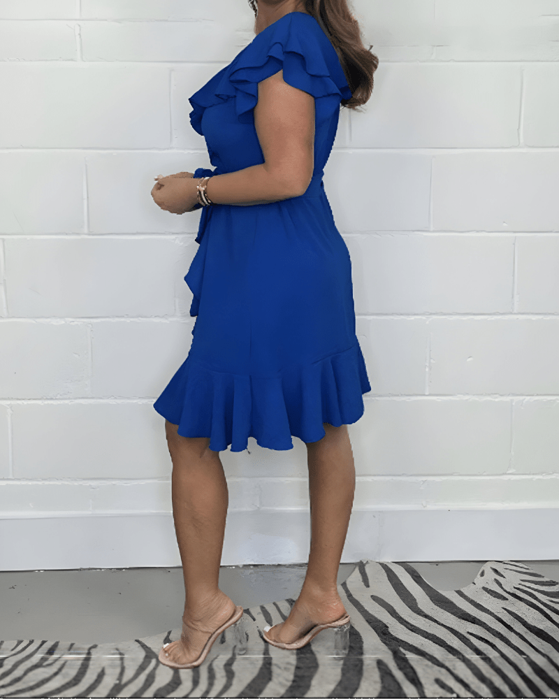 Jane - Airy Ruffle Dress