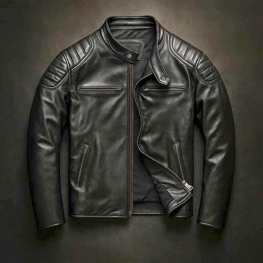 Kade - Sleek Leather Jacket